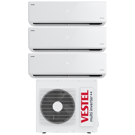 Vestel Flora Doğa Multi Inverter Plus 9+9+12 27000 BTU Klima