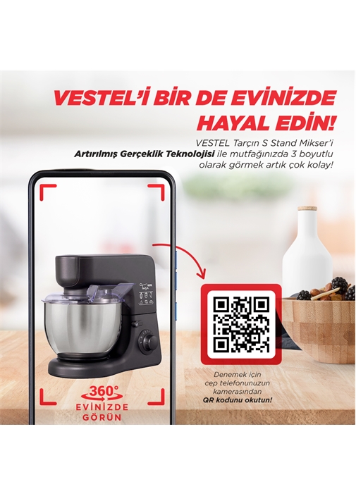 Vestel Tarçın S Stand Mikser