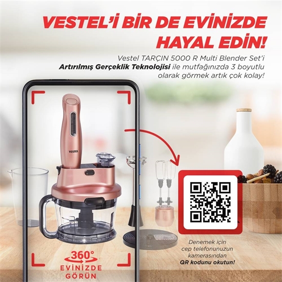 Vestel Tarçın 5000 R Multi Blender Set
