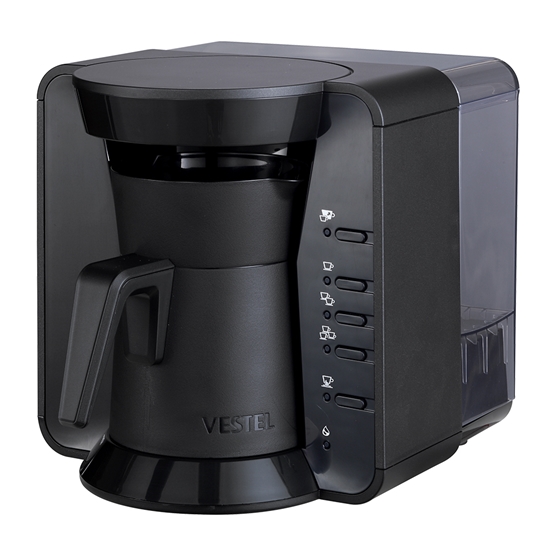 Vestel Sade S910 Siyah Türk Kahve Makinesi