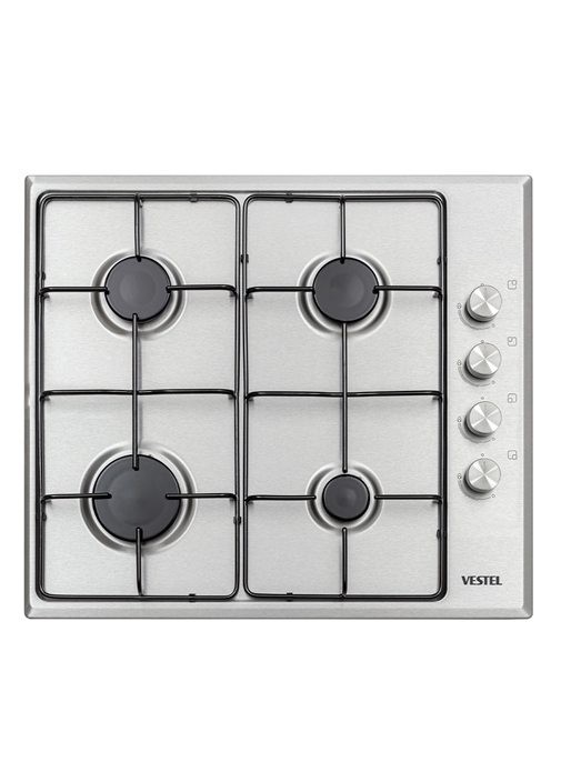 Vestel AO-6004 YX-DG 60 cm 4 Gözü Gazlı Ankastre Ocak