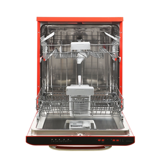 Vestel BM 5001 Retro Kırmızı 5 Programlı Bulaşık Makinesi