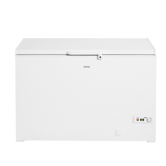 Vestel SD40001 DUAL 373 Lt Sandık Tipi Derin Dondurucu