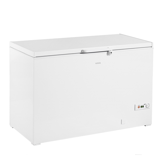 Vestel SD40001 DUAL 373 Lt Sandık Tipi Derin Dondurucu