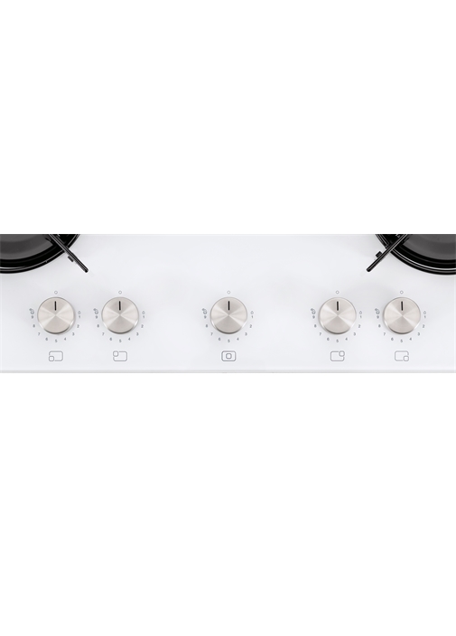 Vestel AO-71159 YB-W 70 cm 5 Gözü Gazlı (1 Gözü Wok'lu) Ankastre Ocak