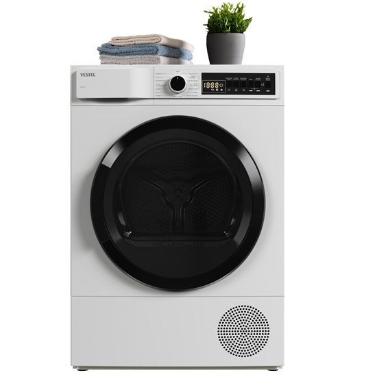 Vestel KM 8601 8 Kg Kurutma Makinesi