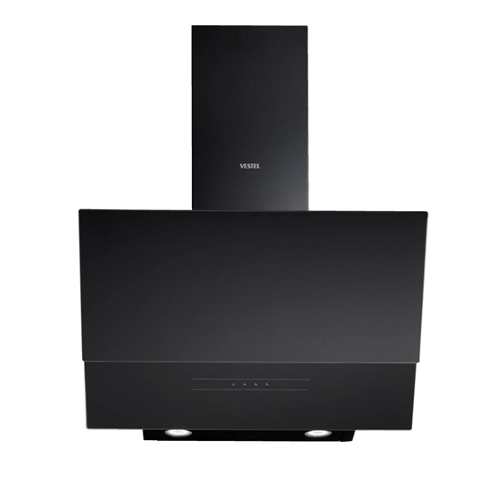 Eğik Buhar Destekli Siyah Set