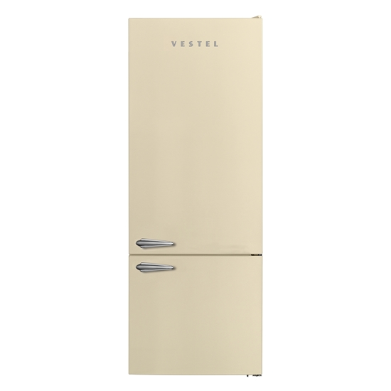 Vestel RETRO NFK52101 Bej 471 Lt No-Frost Buzdolabı