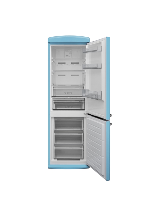 Vestel RETRO NFK37201 Düş Mavisi 330 Lt No-Frost Buzdolabı