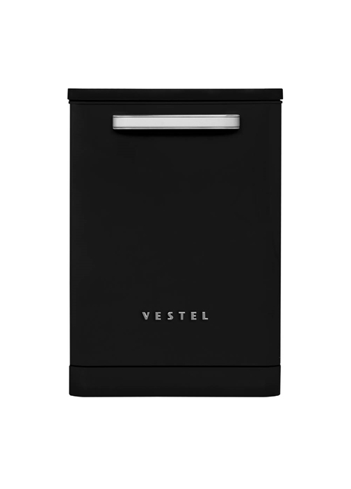 Vestel BM 5001 Retro Siyah 5 Programlı Bulaşık Makinesi