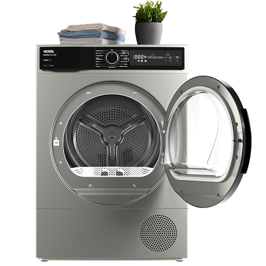 Vestel KM 8702 G WIFI 8 Kg Kurutma Makinesi