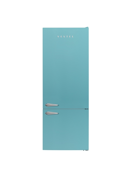 Vestel RETRO NFK52001 Düş Mavisi 471 Lt No-Frost Buzdolabı
