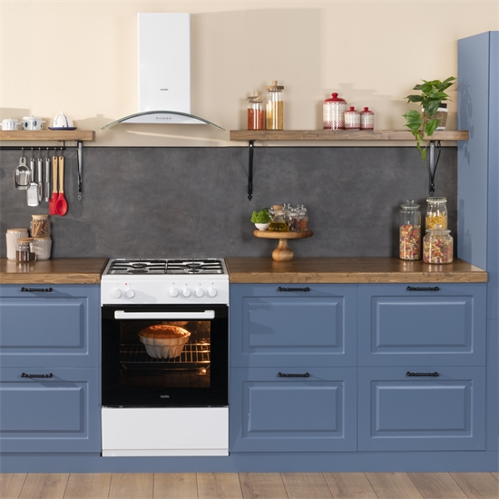 Vestel  SF 8400 4 Gözü Gazlı A Enerji Sınıfı Solo Fırın 