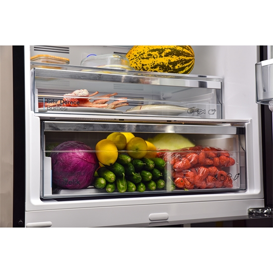 Vestel NFK54021 CS GI PRO 481 Lt No-Frost Buzdolabı