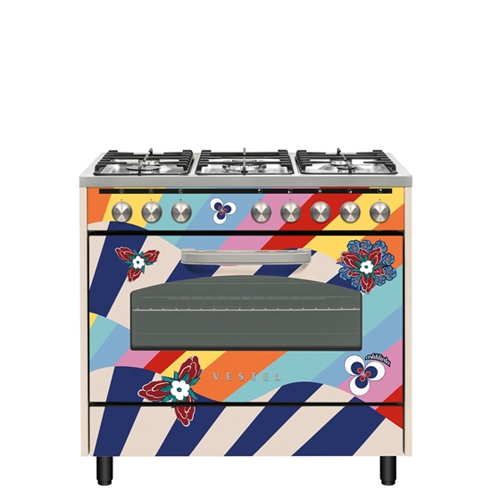 Vestel x Aslı Filinta SF 9521 Retro Bej Sema