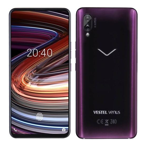Vestel Venus Z40 Derin Mor Cep Telefonu