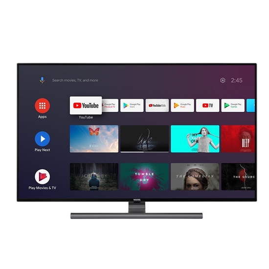 Vestel 43UA9800 43'' 108 Ekran Android Smart 4K Ultra HD TV
