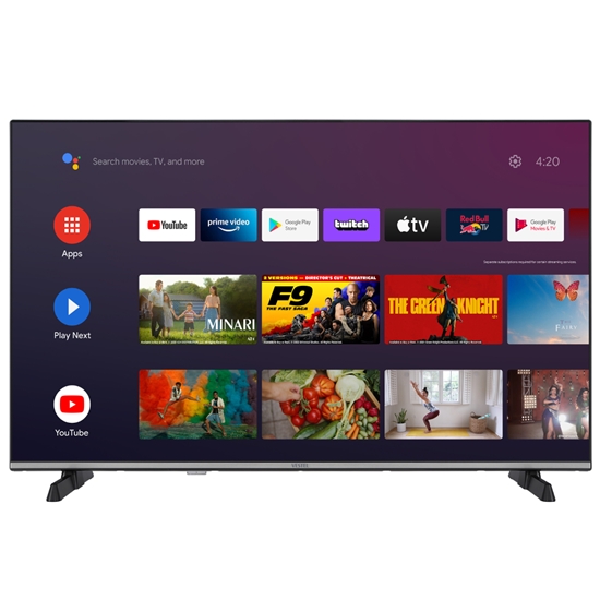 Vestel 43UA9630 43'' 108 Ekran Android Smart 4K Ultra HD TV