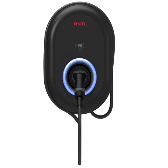 Vestel Elektrikli Araç Şarj İstasyonu EVC04 7.4kW Kablolu